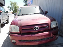 2006 Toyota Tundra Burgundy Crew Cab 4.7L AT 2WD #Z24702
